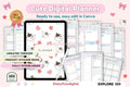 Editable Cute Cat Digital Planner | Canva Template | GoodNotes Notability | Unda - image 1