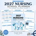 2027 Nursing School Planner | Digital Student Planner for iPad | Printable Clini - image 1