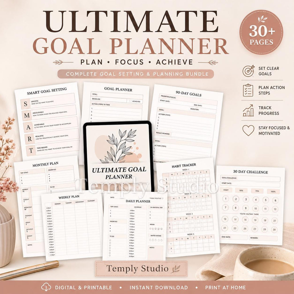 2027 Business Planner PDF | Ultimate Goal Planner for Entrepreneurs and Small Busines - image 3