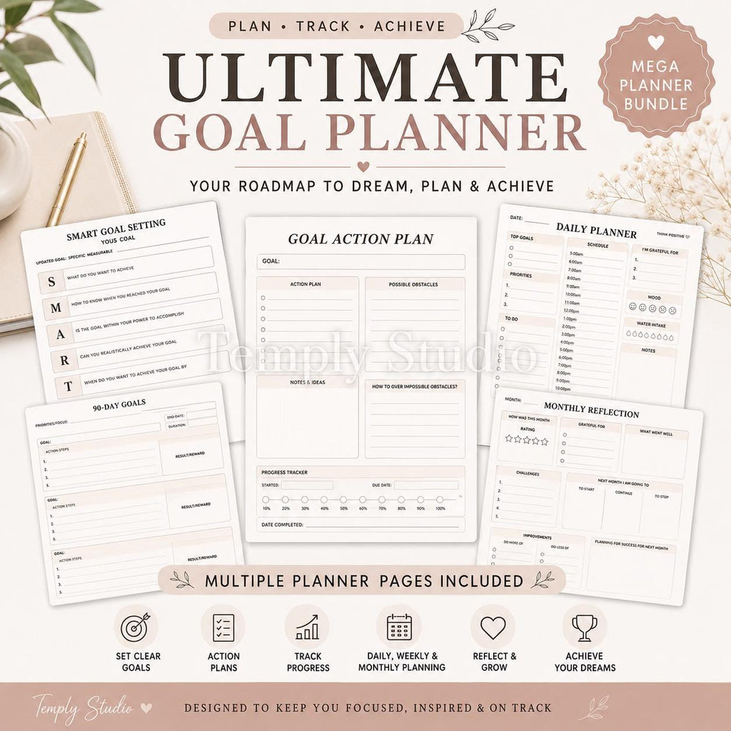 2027 Business Planner PDF | Ultimate Goal Planner for Entrepreneurs and Small Busines - image 6