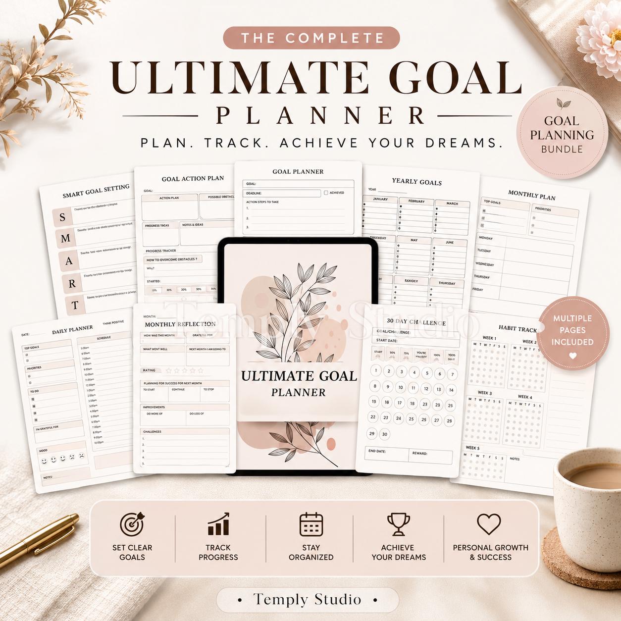 2027 Business Planner PDF | Ultimate Goal Planner for Entrepreneurs and Small Busines - image 2