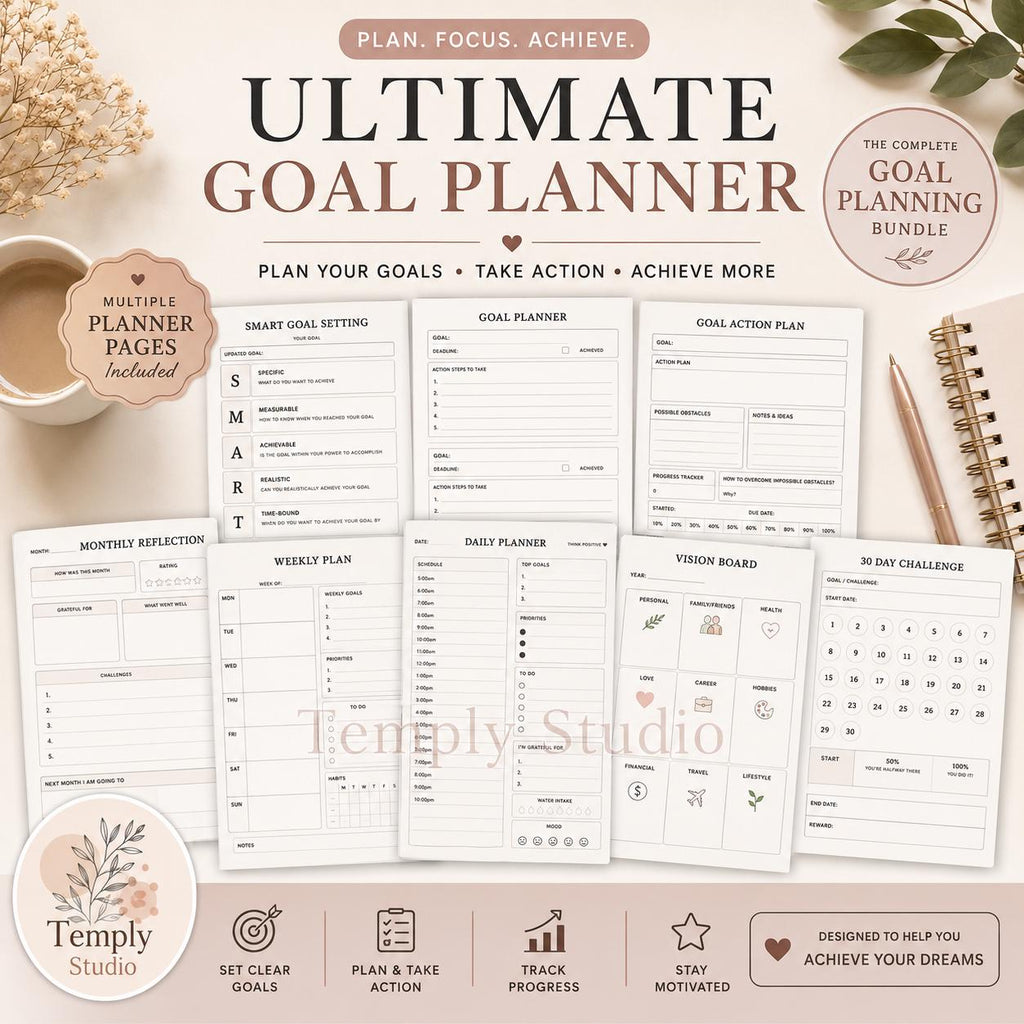 2027 Business Planner PDF | Ultimate Goal Planner for Entrepreneurs and Small Busines - image 4