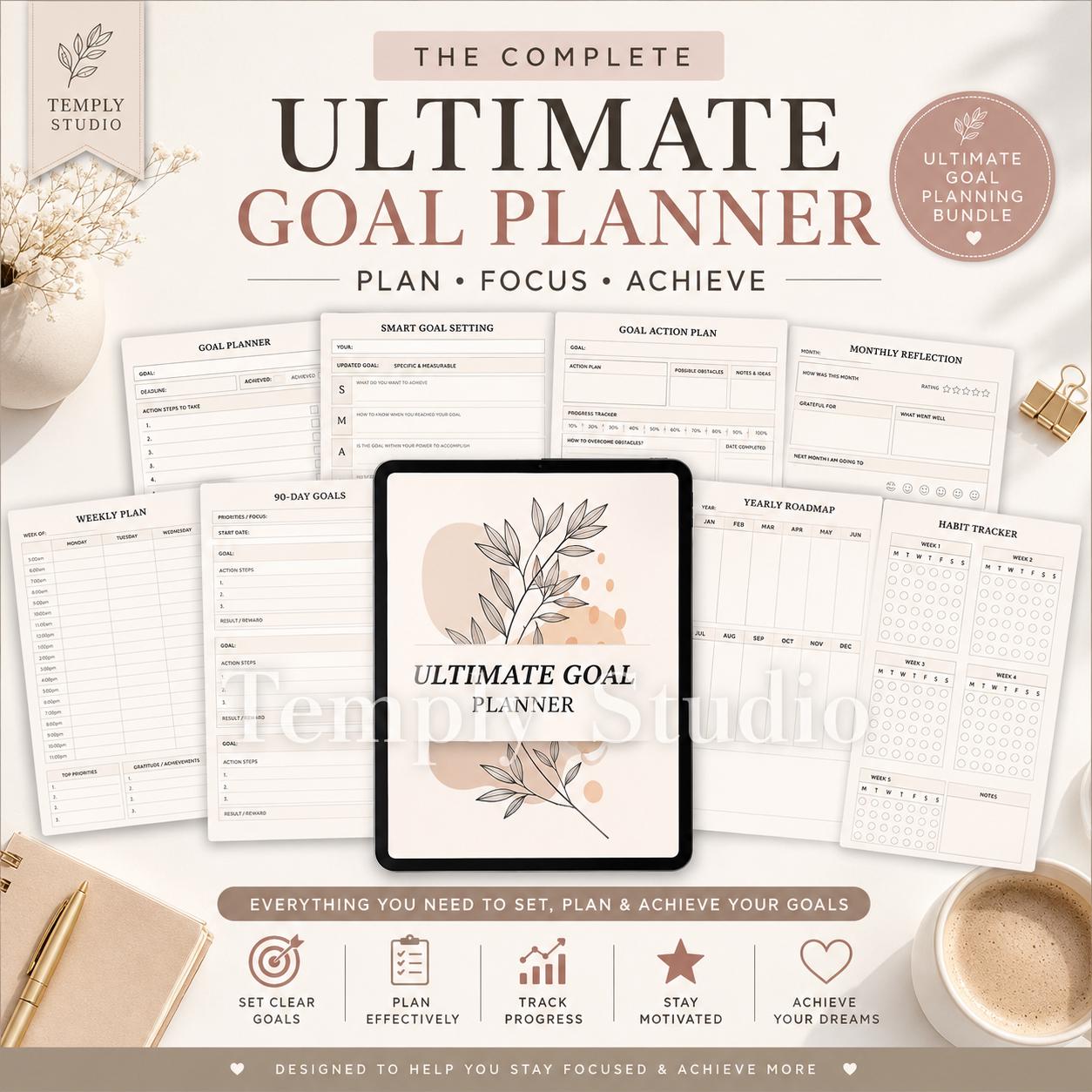2027 Business Planner PDF | Ultimate Goal Planner for Entrepreneurs and Small Busines - image 7