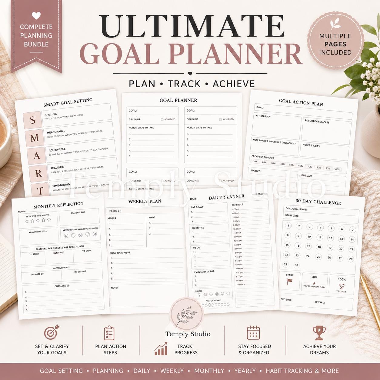2027 Business Planner PDF | Ultimate Goal Planner for Entrepreneurs and Small Busines - image 8