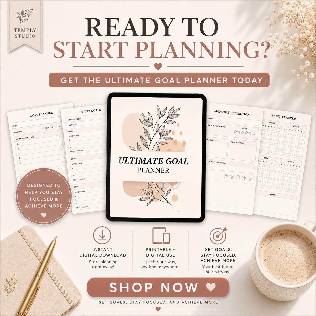 2027 Business Planner PDF | Ultimate Goal Planner for Entrepreneurs and Small Busines - image 9