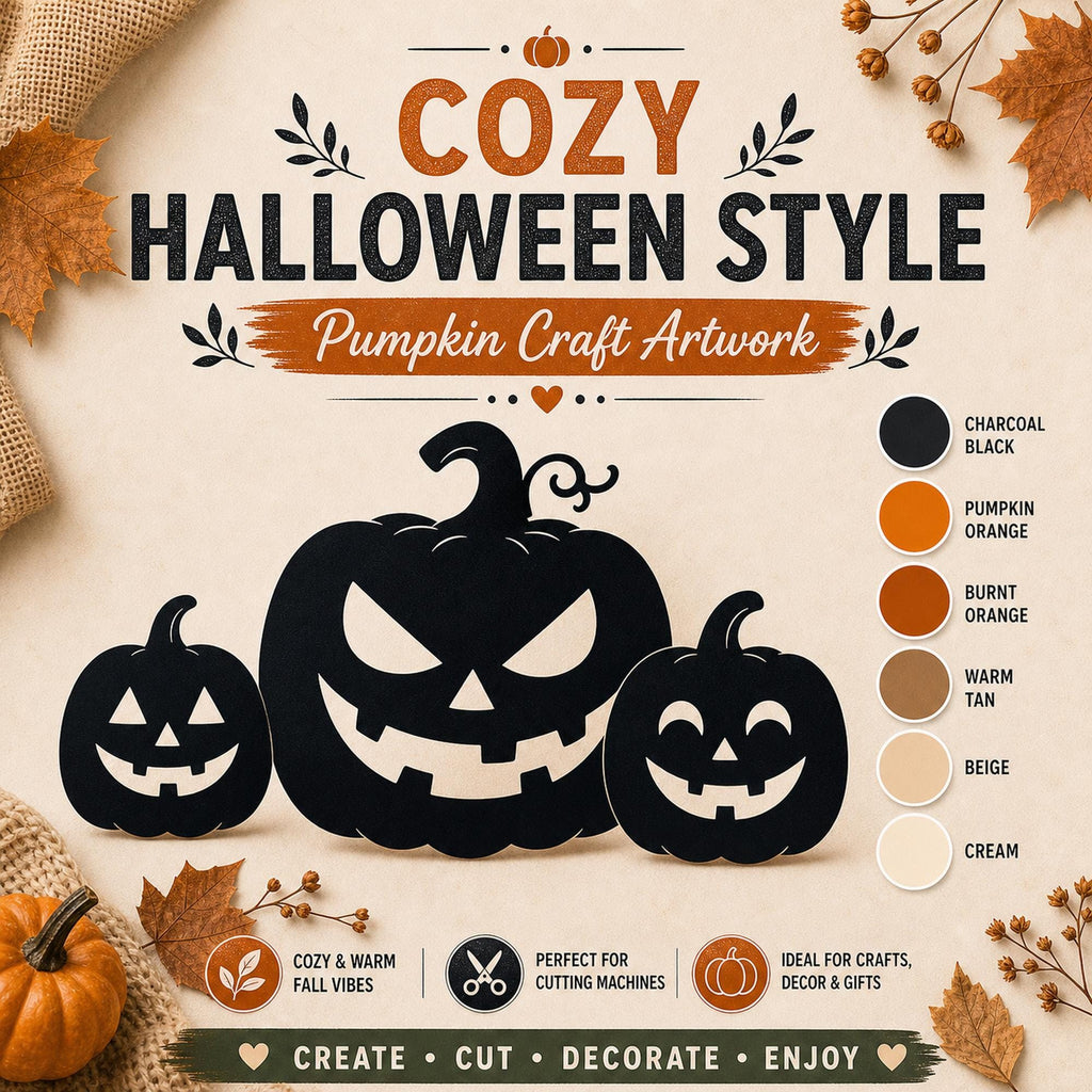 12 Pumpkin Face SVG Bundle | Jack O Lantern SVG | Halloween Cut Files | Spooky Pumpki - image 8