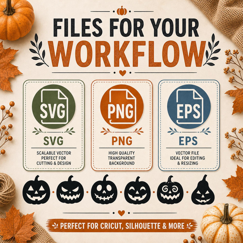 12 Pumpkin Face SVG Bundle | Jack O Lantern SVG | Halloween Cut Files | Spooky Pumpki - image 6